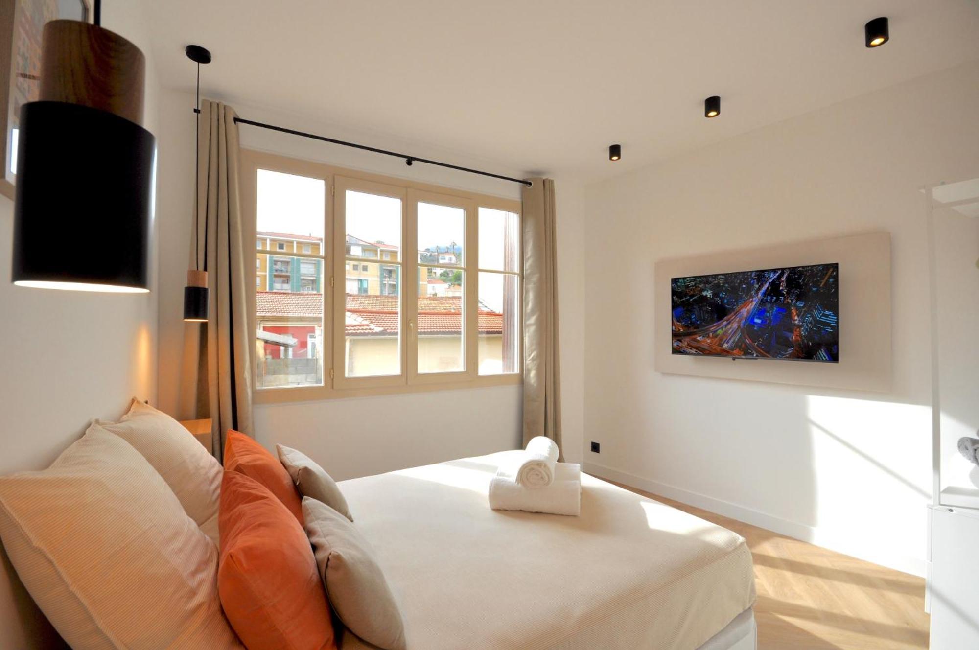Monaco # Menton - 6 Persons - 2 Bedrooms - Full Renovated - Private Parking - Hypercenter - Clim - Beach And Sun Exterior foto